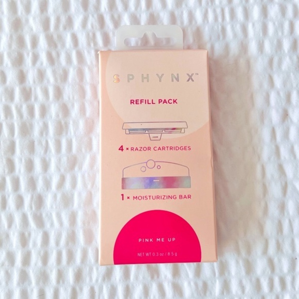 SPHYNX Pink Razor Refill Set - NEW IN BOX - SEALED - Picture 3 of 17
